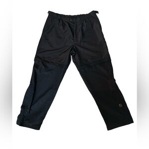 Foot Joy Dry Joy Golf Rain Pants XL, zip off for shorts, elastic waist